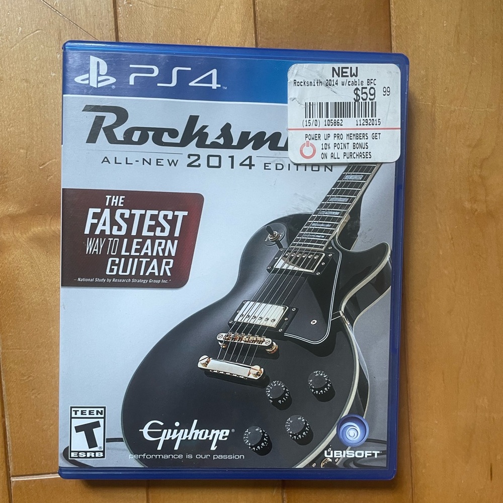 PS4 Rocksmith Game